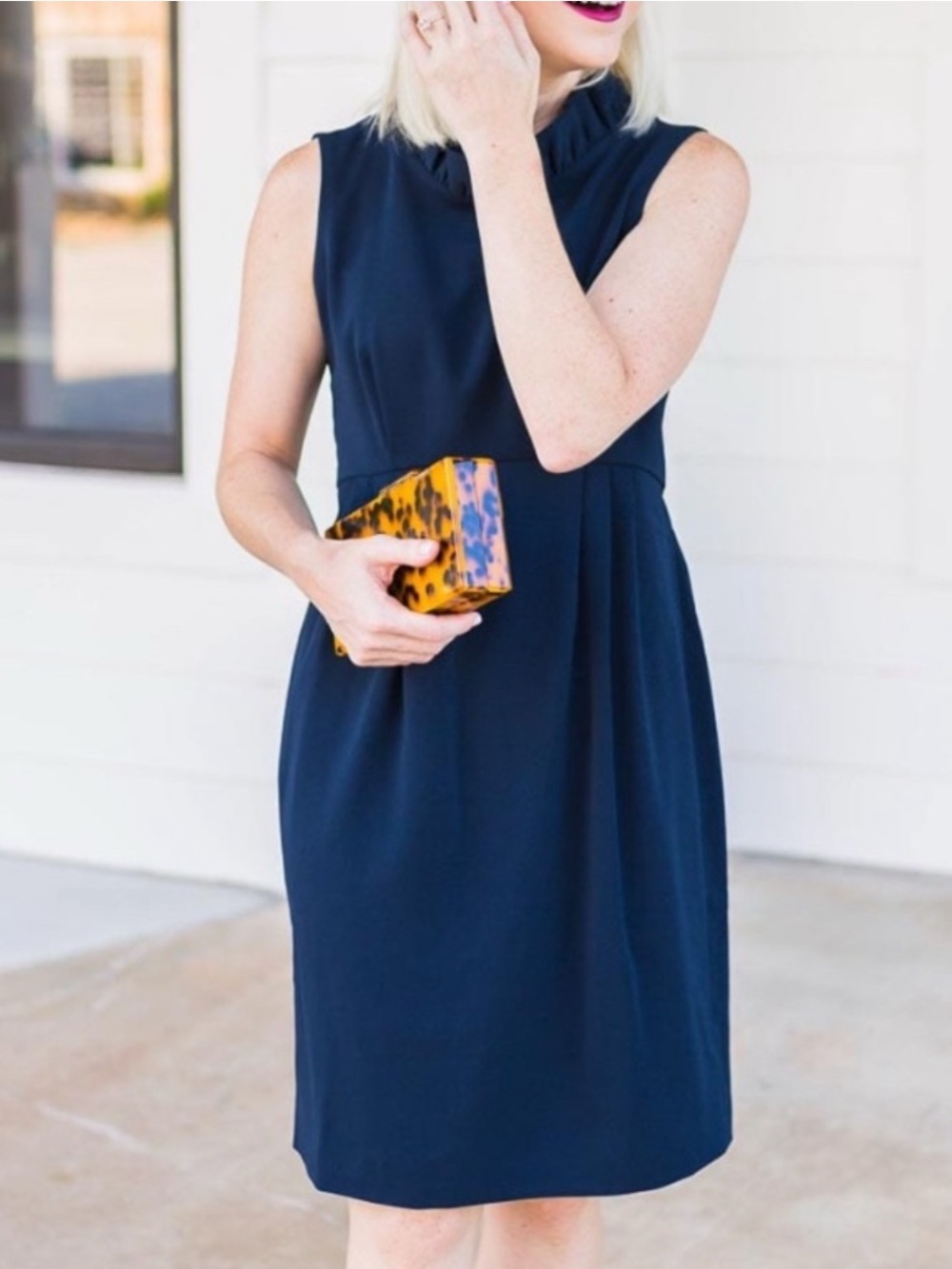 Camilyn Beth Navy Blue Go Go Cocktail Dress